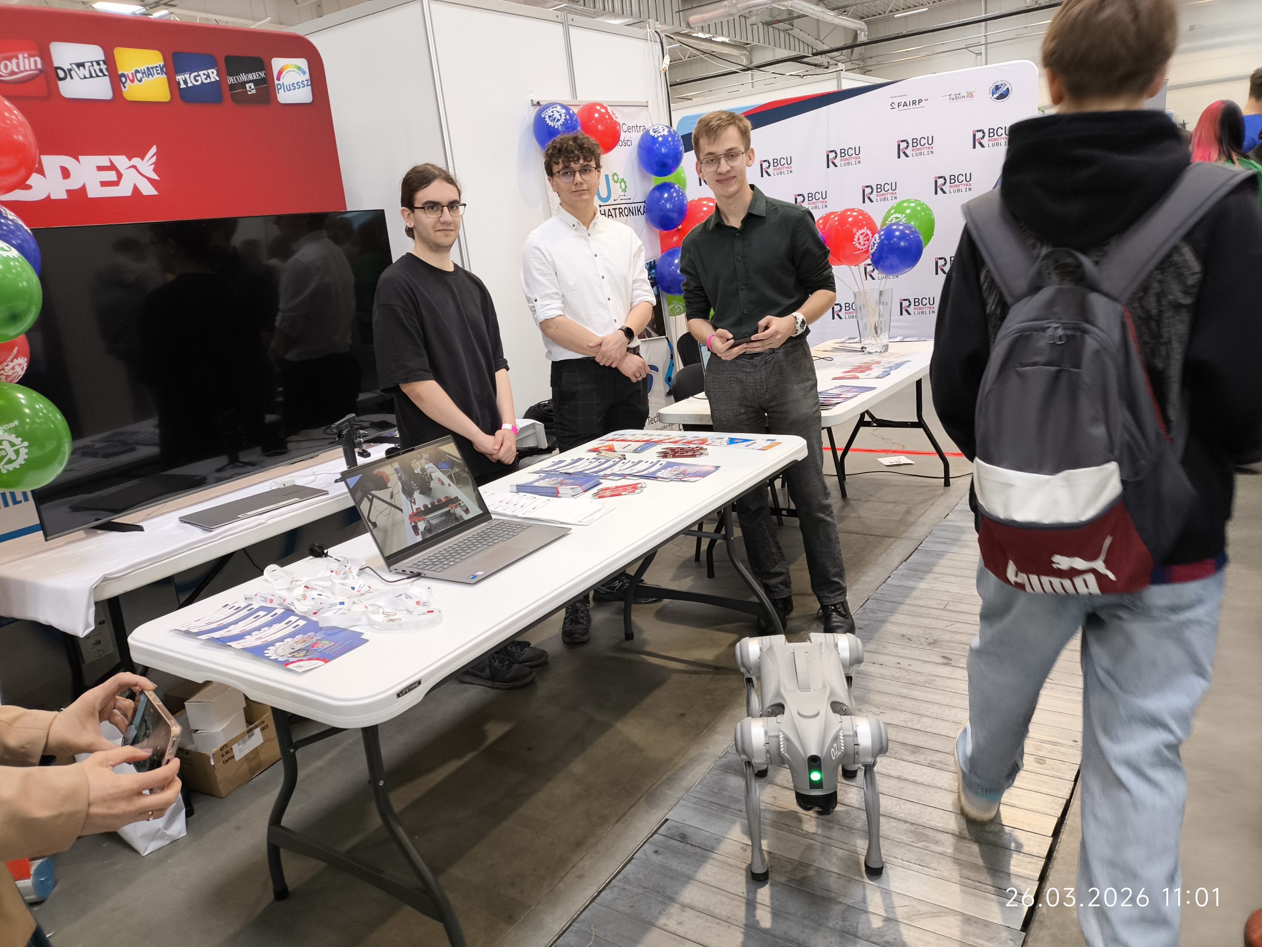 BCU na targach w Lublinie - ujęcie stoiska
