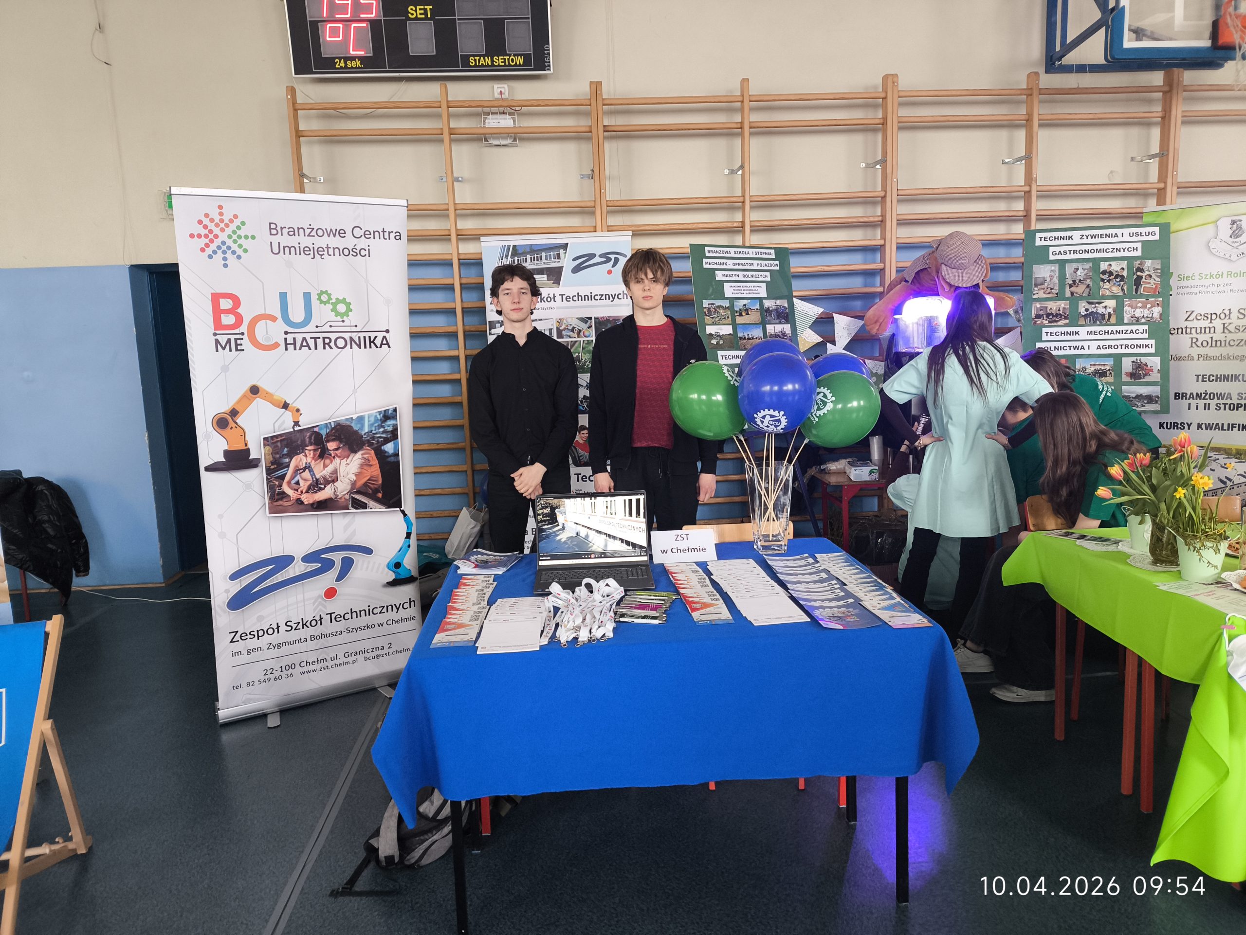 Stoisko BCU na targach w Rejowcu